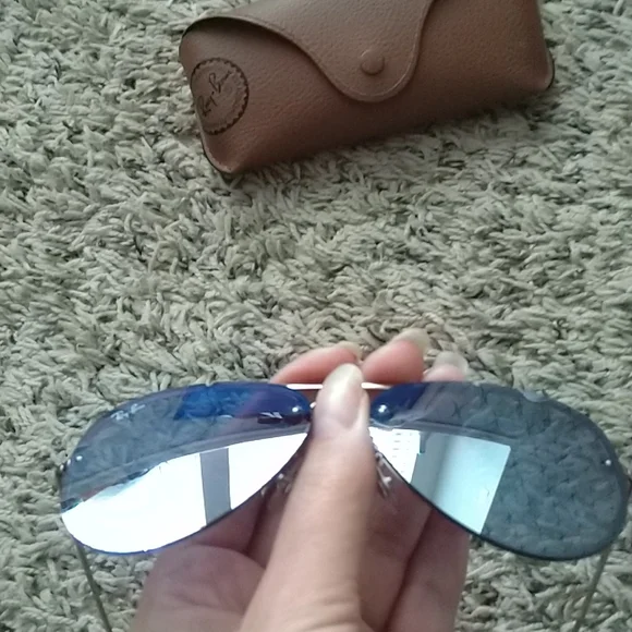 Ray Ban Blaze Aviator sunglasses RB 3584 -N 9053 - Picture 5 of 5